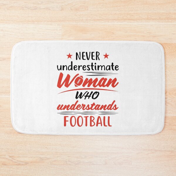 Item preview, Never Underestimate a Woman Who Understands Football designed and sold by jaygo.