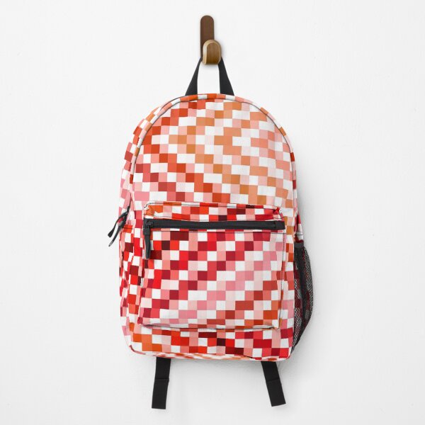 Item preview, Orange Red Pink Digital Diamond Mosaic designed and sold by 2sweetsDesign.