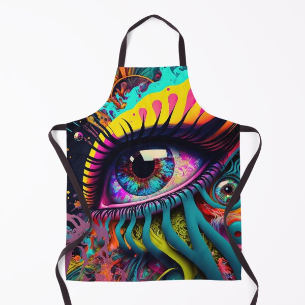 Item preview, Colourful Psychedelic Eye designed and sold by Definitelycole.
