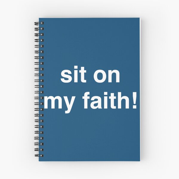 Item preview, sit on my faith! (Moral Orel) designed and sold by NaughtyBananana.