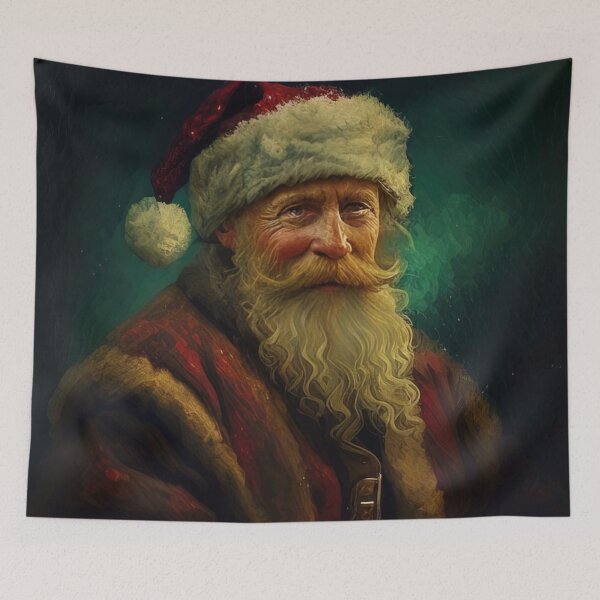 Item preview, Santa by Vincent van Gogh designed and sold by XmasPatterns.