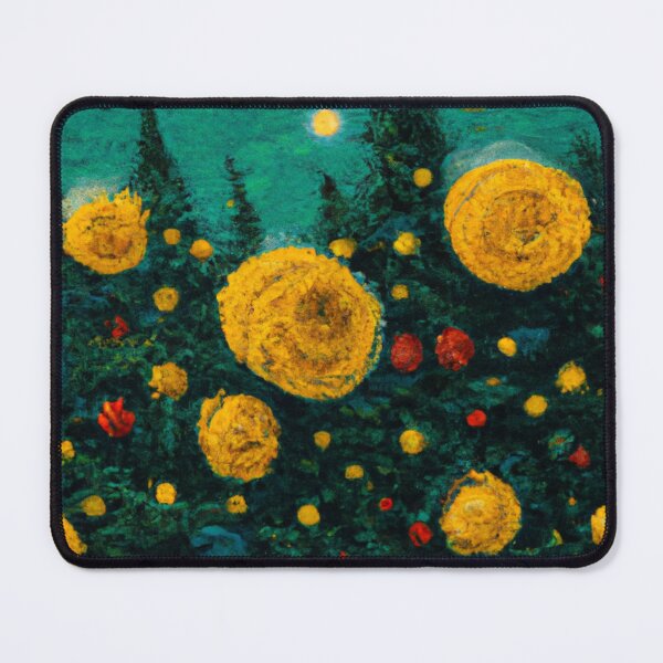 Item preview, Van Gogh Christmas Painting Starry Night Remake designed and sold by CandyDroidMerch.
