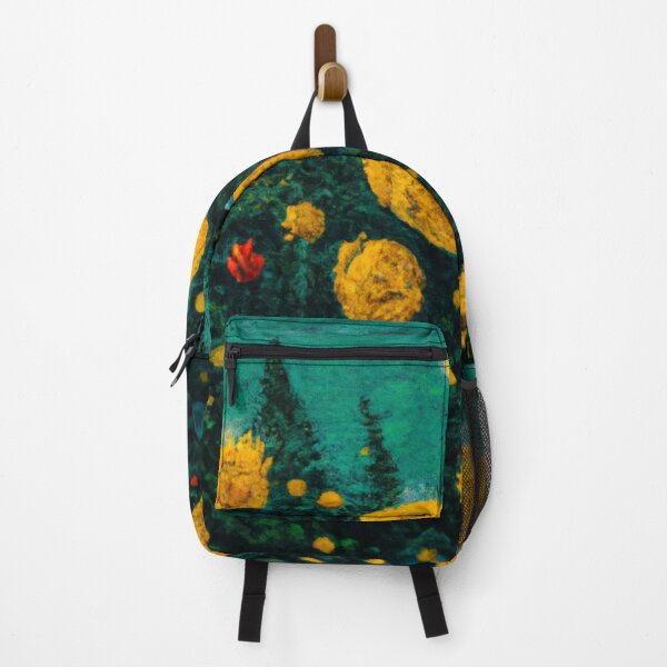 Item preview, Van Gogh Christmas Painting Starry Night Remake designed and sold by CandyDroidMerch.