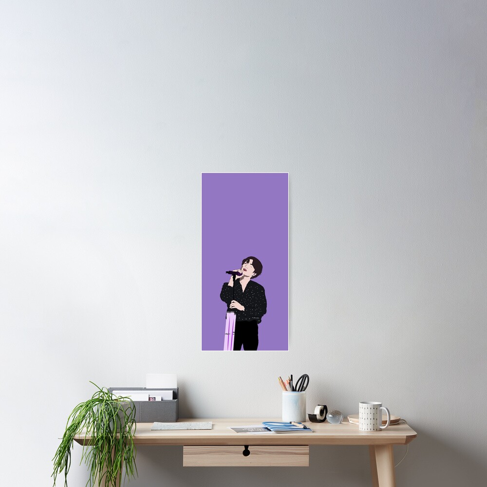 "jungkook bts | pied piper" Poster for Sale by thevevi | Redbubble