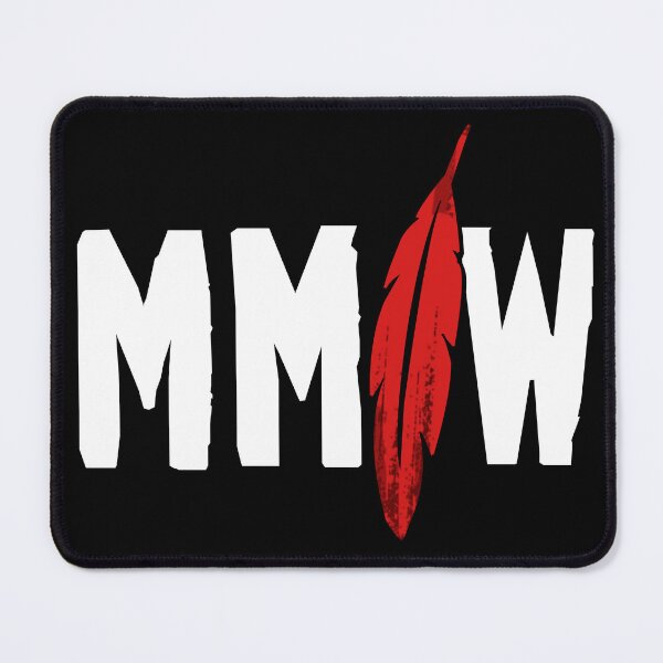 Item preview, MMIW Red Hand No More Stolen Sisters Native American Women Indigenous People First Nation Protest Art designed and sold by WillPowerApp.