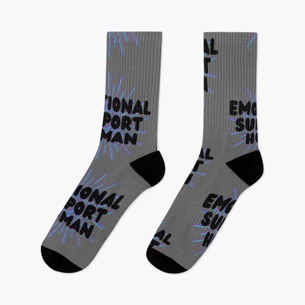 Item preview, Emotional support human purple, teal, blue designed and sold by system51.