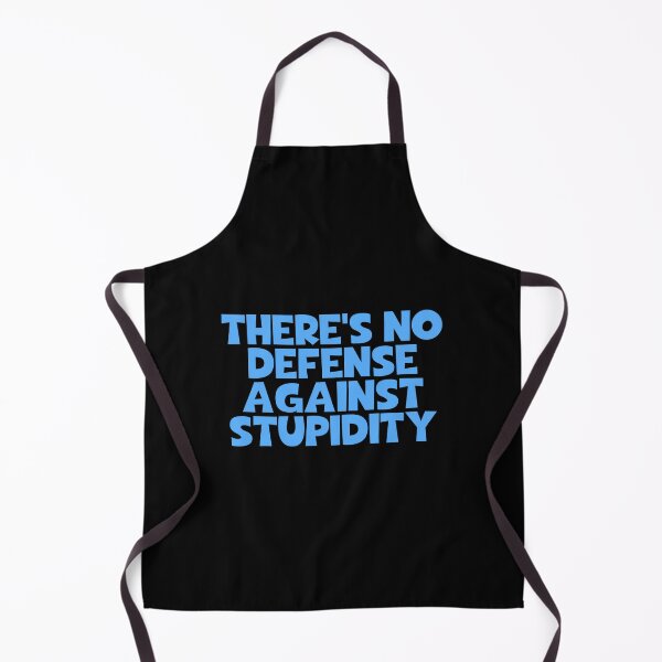 Item preview, There's No Defense Against Stupidity - Friedrich Nietzsche Quotes designed and sold by JourneyCreative.
