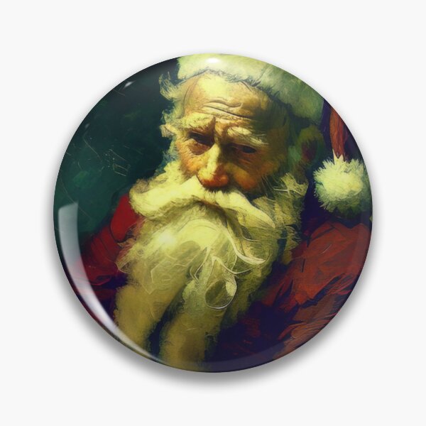 Item preview, Santa by Rembrandt van Rijn designed and sold by XmasPatterns.