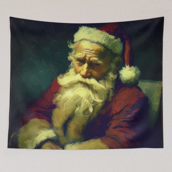Item preview, Santa by Rembrandt van Rijn designed and sold by XmasPatterns.