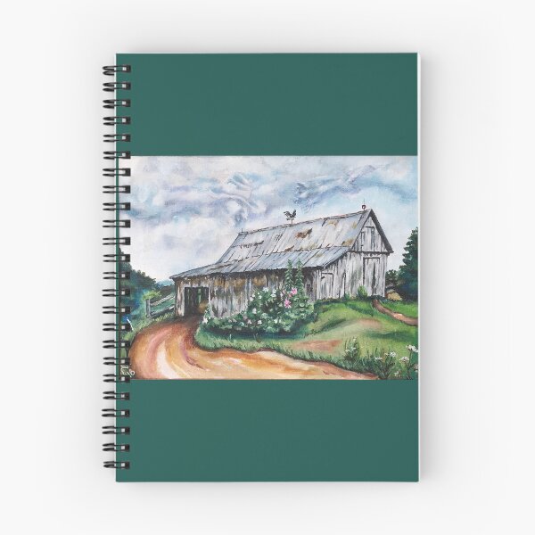 Item preview,  Barn with Rooster Vane designed and sold by PareidoliaFair.
