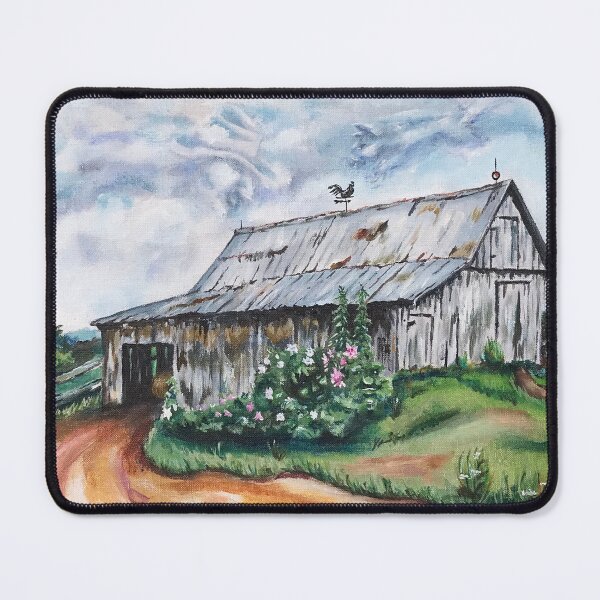 Item preview, Barn with Rooster Vane designed and sold by PareidoliaFair.
