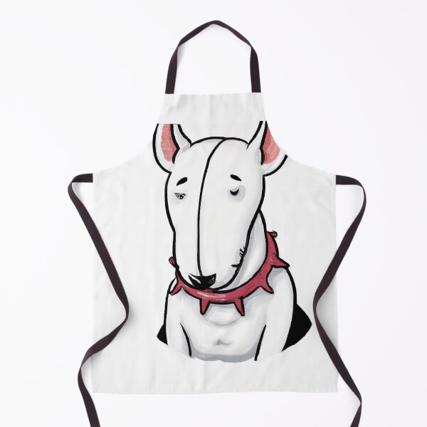 Item preview, Cute Bull Terrier Drawing designed and sold by WeHeartAnimals.