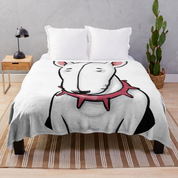 Item preview, Cute Bull Terrier Drawing designed and sold by WeHeartAnimals.