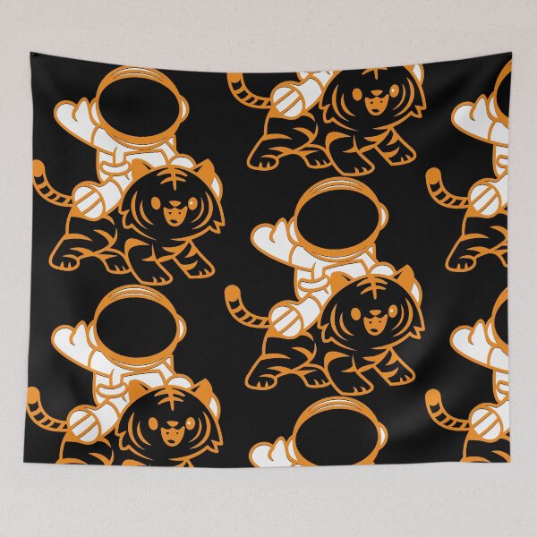 Item preview, Astronaut with cute tiger designed and sold by senouz.