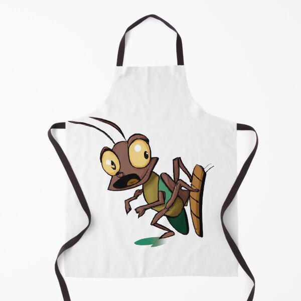 Item preview, Cute Cricket Drawing designed and sold by WeHeartAnimals.