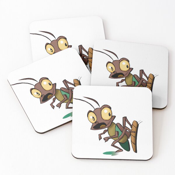 Item preview, Cute Cricket Drawing designed and sold by WeHeartAnimals.