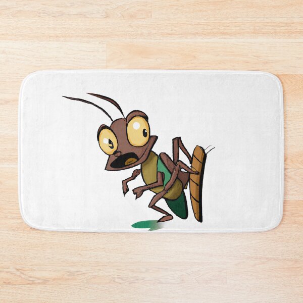 Item preview, Cute Cricket Drawing designed and sold by WeHeartAnimals.