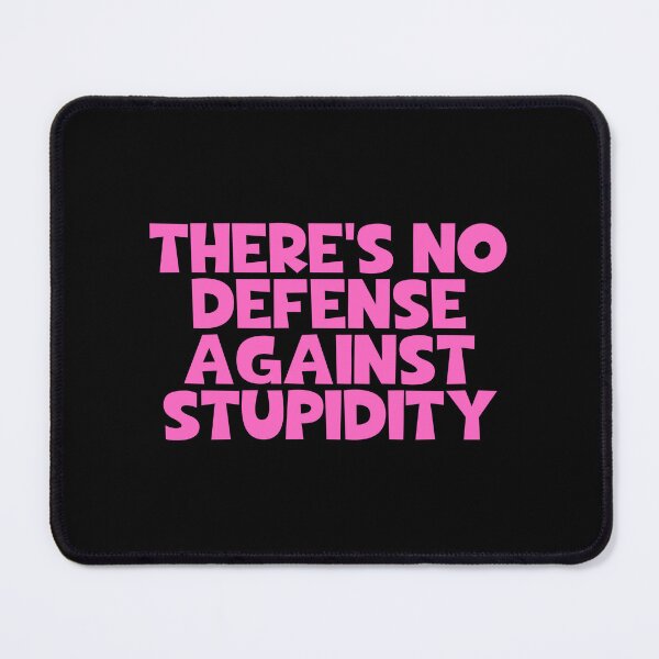 Item preview, There's No Defense Against Stupidity - Friedrich Nietzsche Sayings designed and sold by JourneyCreative.