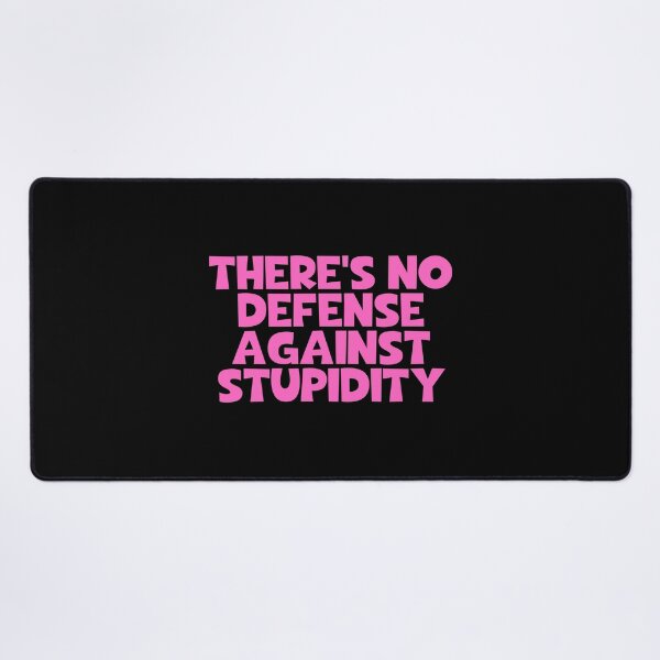 Item preview, There's No Defense Against Stupidity - Friedrich Nietzsche Sayings designed and sold by JourneyCreative.