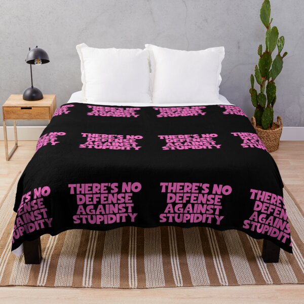 Item preview, There's No Defense Against Stupidity - Friedrich Nietzsche Sayings designed and sold by JourneyCreative.