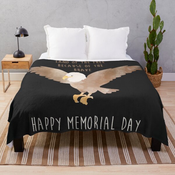 Item preview, Land of the Free because of the Brave Eagle designed and sold by thewishdesigns.