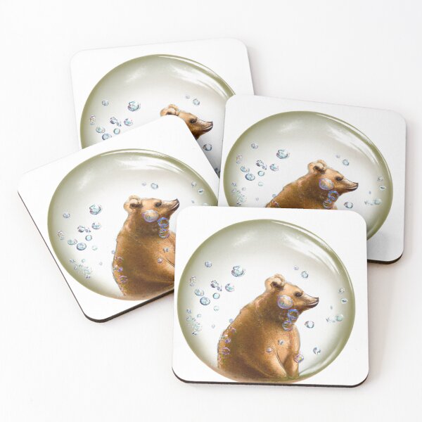 Artikelvorschau, Cute Grizzly Bear Drawing entworfen und verkauft von WeHeartAnimals.