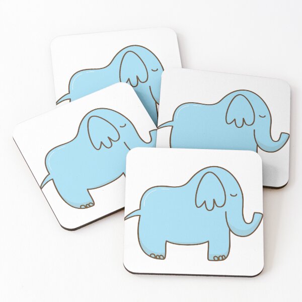 Item preview, Elephant Cute Pattern Design With Colorful Animals Fun Funny designed and sold by ivaostrogonac.