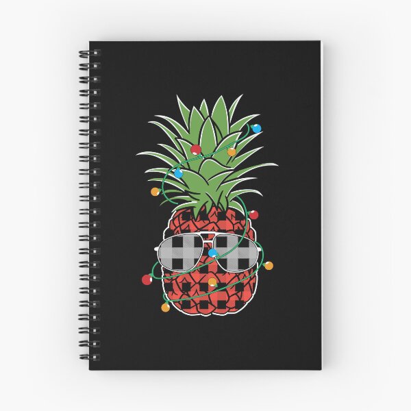 Item preview, Pineapple Christmas Tree Lights Red Plaid Sunglasses Women Boy designed and sold by Designer-Girl.
