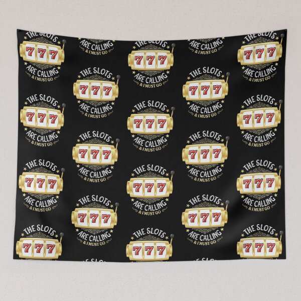 Item preview, The Slots Are Calling & I Must Go Casino Gambling designed and sold by jmbeezee.