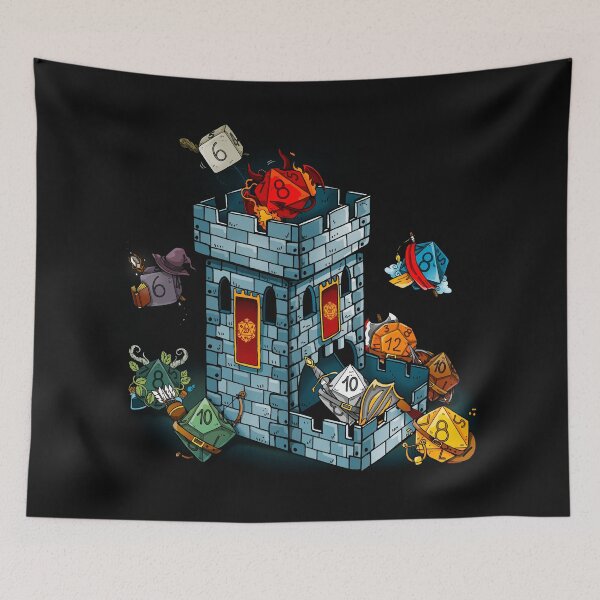 Item preview, Dice tower designed and sold by VallinArt.
