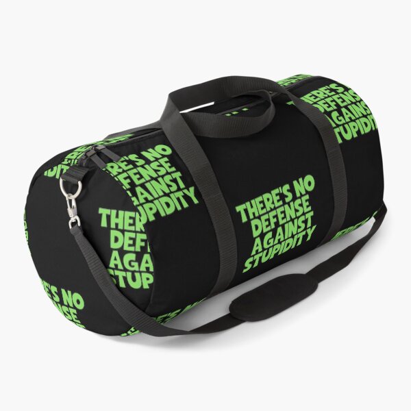 Item preview, There's No Defense Against Stupidity - Friedrich Nietzsche Quotes designed and sold by JourneyCreative.