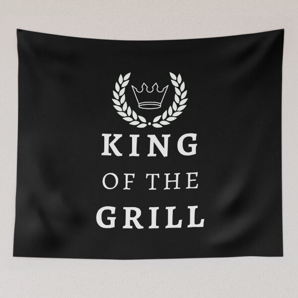 Item preview, King of the grill BBQ designed and sold by KeepItSimple089.