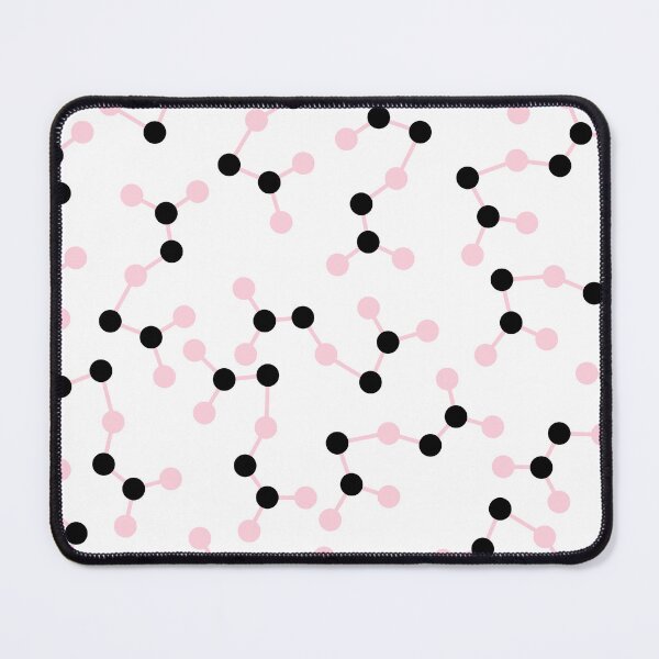 Item preview, Molecule Pattern in Black and Pink designed and sold by GemsAnatomy.