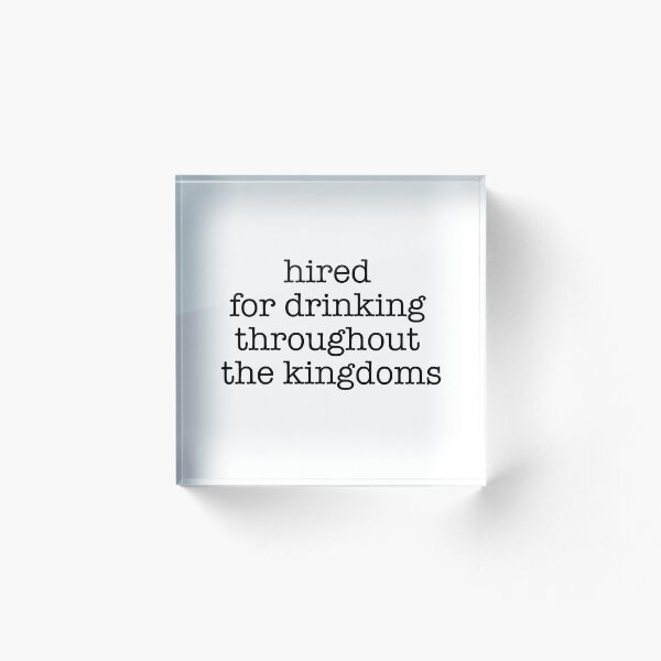 Aperçu de l'œuvre Embauché pour boire créée et vendue par Mod-Mtkstudio.