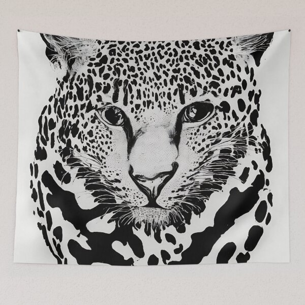 Item preview, Painted Leopard designed and sold by DrawItOnce.