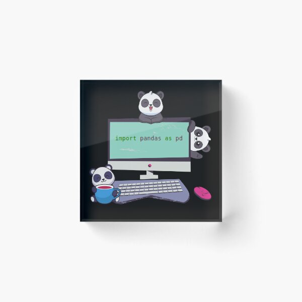 Item preview, Import Pandas Python Joke design designed and sold by t1n3333.