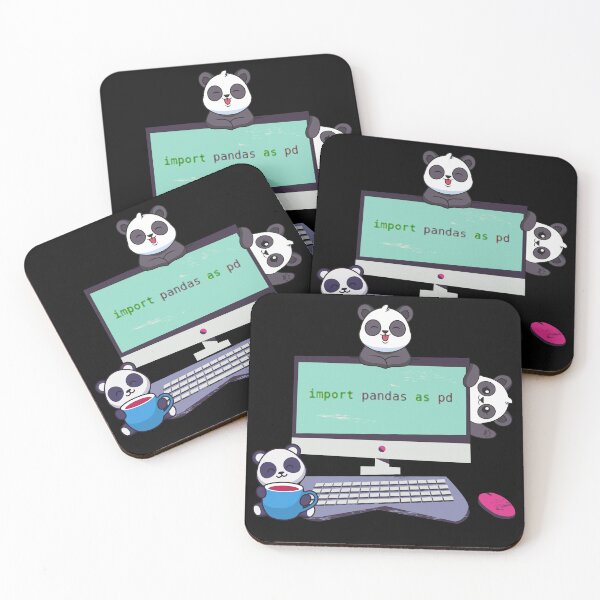 Item preview, Import Pandas Python Joke design designed and sold by t1n3333.