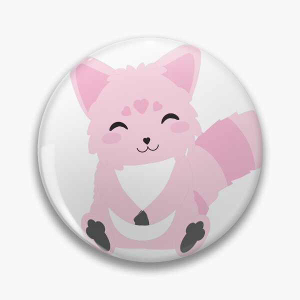 Item preview, Super Adorable Fox Retro Design Baby Pink Blue designed and sold by ivaostrogonac.