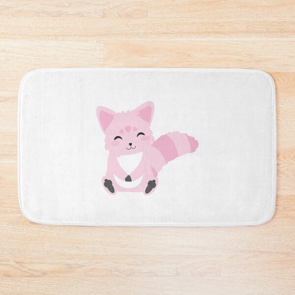 Item preview, Super Adorable Fox Retro Design Baby Pink Blue designed and sold by ivaostrogonac.
