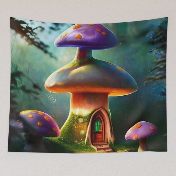 Item preview, Enchanting Home for Sale (9) - Magic Mushroom House designed and sold by TheThirdEye.