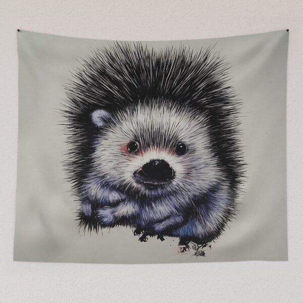 Item preview, Painted Porcupine designed and sold by DrawItOnce.