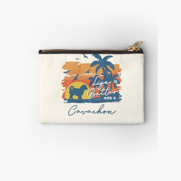 Item preview, Life is Better With Cavachon Beach Sunset Retro Vintage designed and sold by rafaeltto.