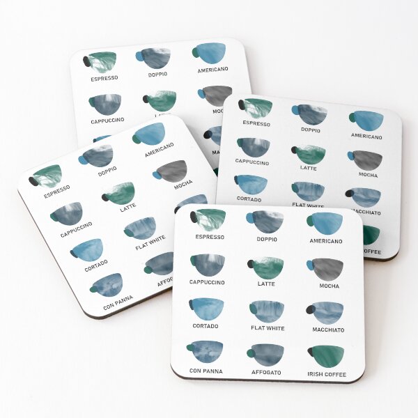 Item preview, Espresso Chart designed and sold by Anna Prendergast.