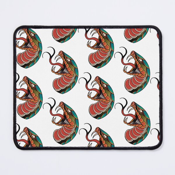Item preview, Trad Style Snake Head designed and sold by eviemh.