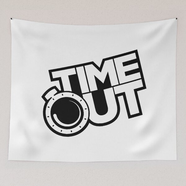 Item preview, Black and White TimeOut designed and sold by Summer-Winter.