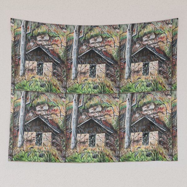 Item preview, Spring house in the Fall designed and sold by PareidoliaFair.