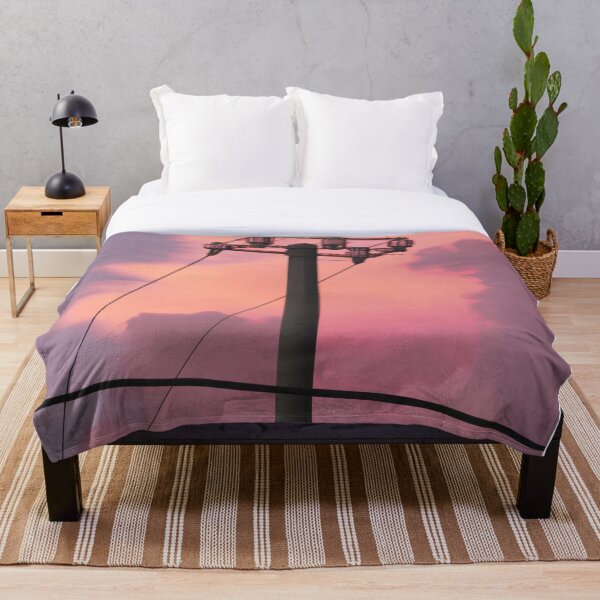 Item preview, Poste de electricidad japonés rosa designed and sold by Exp-collection.