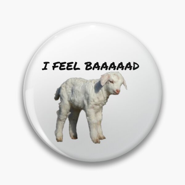 Item preview, Goat Simulator I Feel Baaaad designed and sold by Trendy-Now.