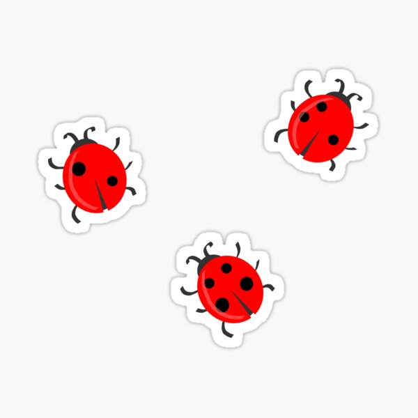 Pretty Ladybug Sticker