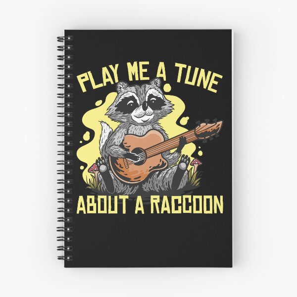 Item preview, Play me a tune about a raccoon designed and sold by EmmiFoxDesigns.